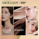 SACE LADY 3-In-1 Liquid Highlighter, Eyeshadow & Blush β Lightweight, Blendable & Long-Lasting Glow (6ml)